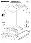 Diagram for 01 - Cabinet Parts