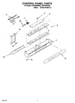 Diagram for 05 - Control Panel Parts