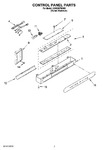 Diagram for 05 - Control Panel Parts