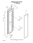 Diagram for 10 - Freezer Door Parts