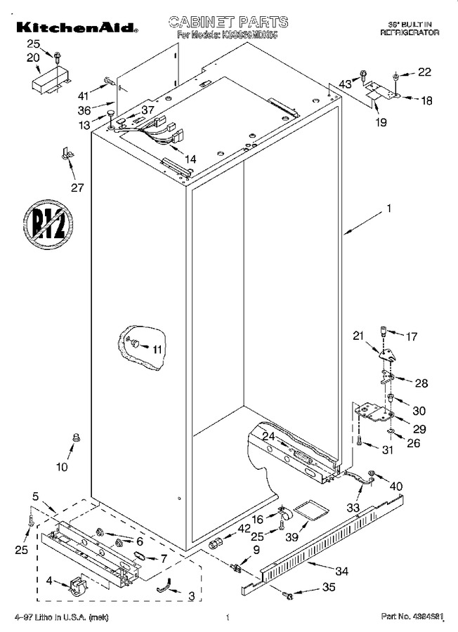 Diagram for KSSS36MDX05