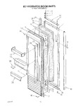 Diagram for 08 - Refrigerator Door