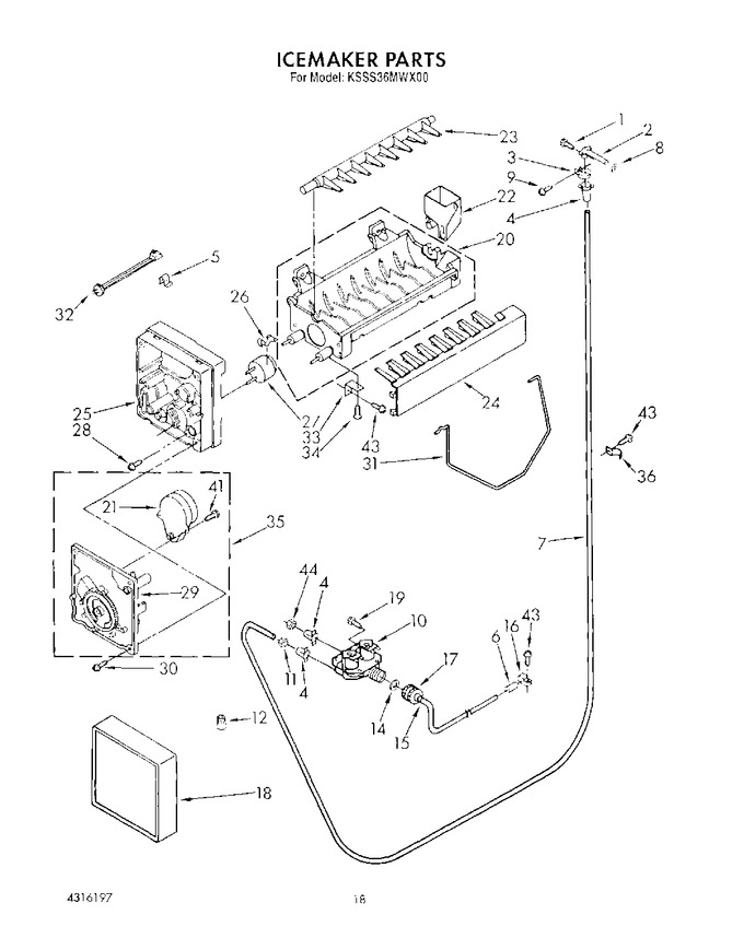 Diagram for KSSS36MWX00