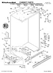 Diagram for 01 - Cabinet Parts