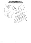 Diagram for 05 - Control Panel Parts