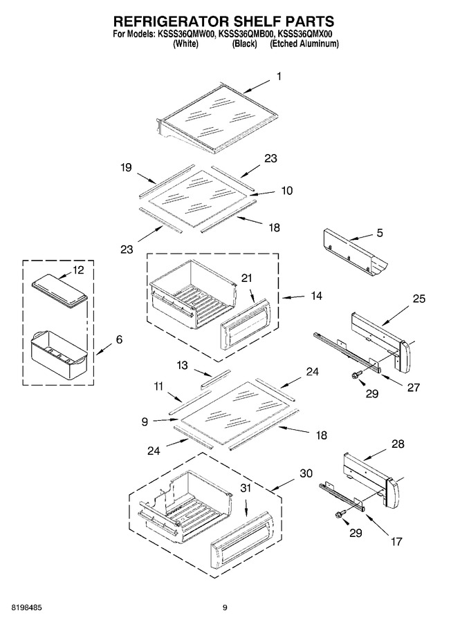 Diagram for KSSS36QMX00
