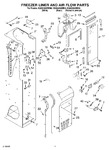 Diagram for 08 - Freezer Liner And Air Flow Parts