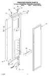 Diagram for 11 - Freezer Door Parts