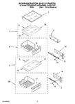 Diagram for 07 - Refrigerator Shelf Parts