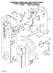 Diagram for 08 - Freezer Liner And Air Flow Parts