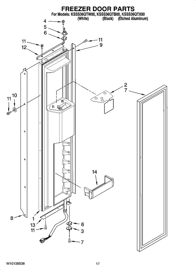 Diagram for KSSS36QTX00