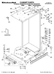 Diagram for 01 - Cabinet Parts