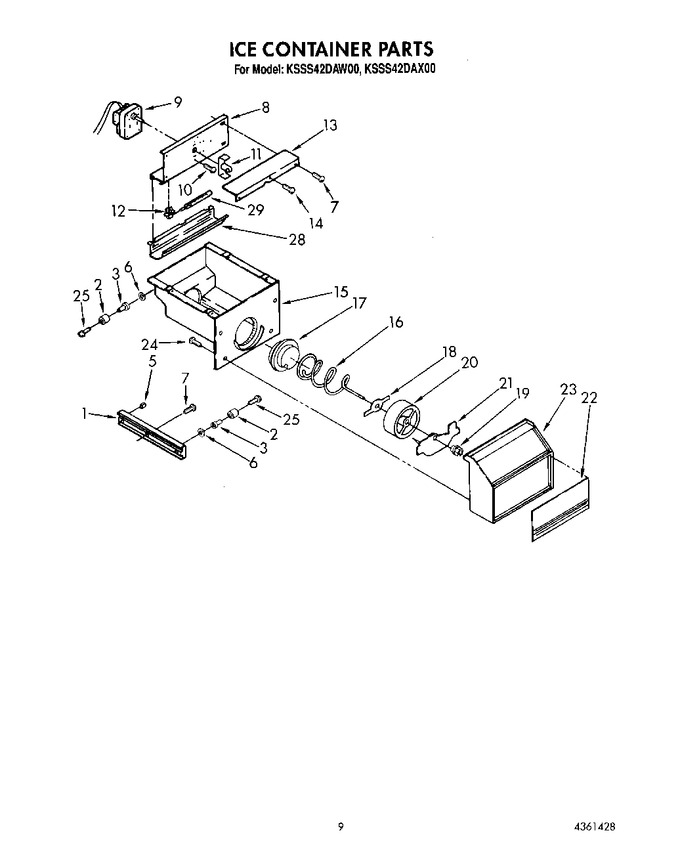 Diagram for KSSS42DAW00