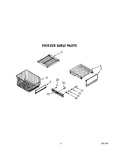 Diagram for 10 - Freezer Shelf