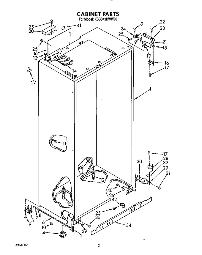 Diagram for KSSS42DWW00