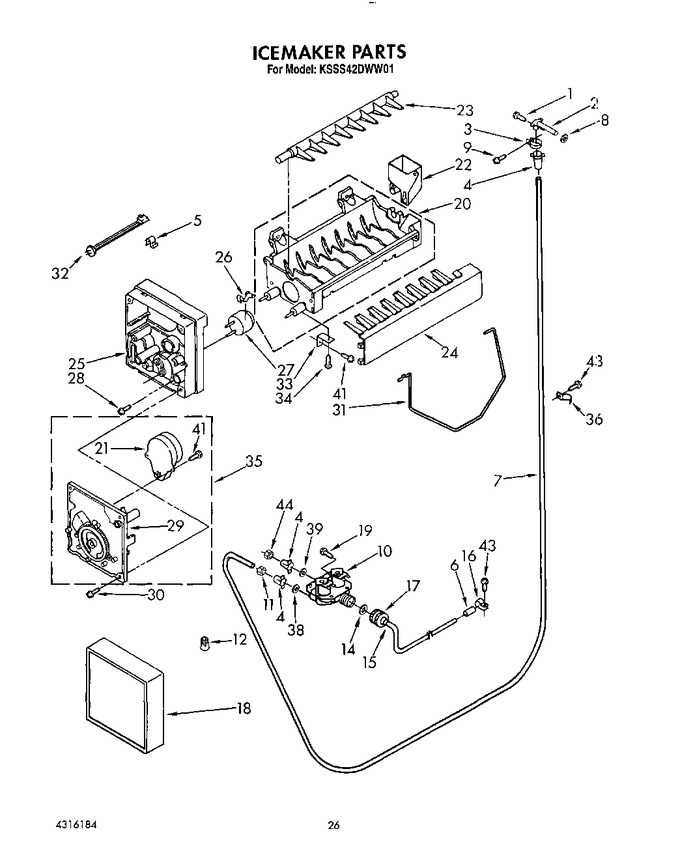 Diagram for KSSS42DWW01