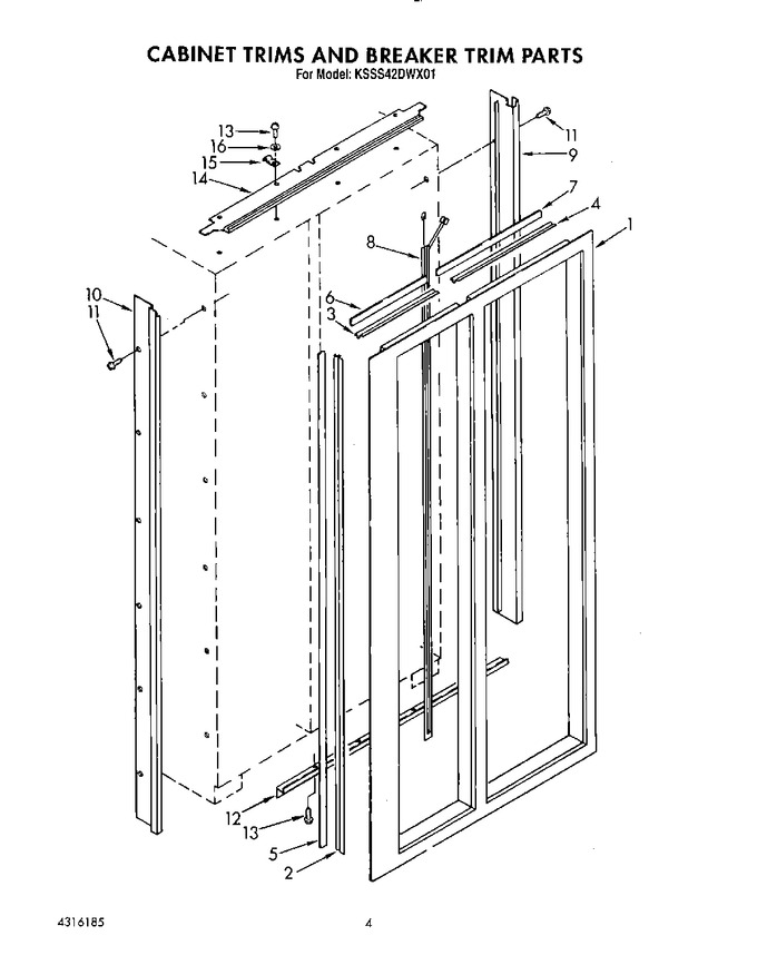 Diagram for KSSS42DWX01