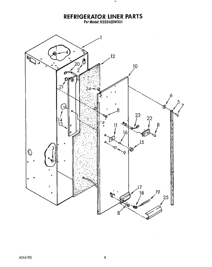Diagram for KSSS42DWX01