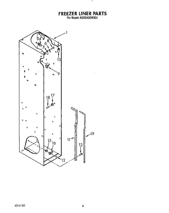 Diagram for KSSS42DWX01
