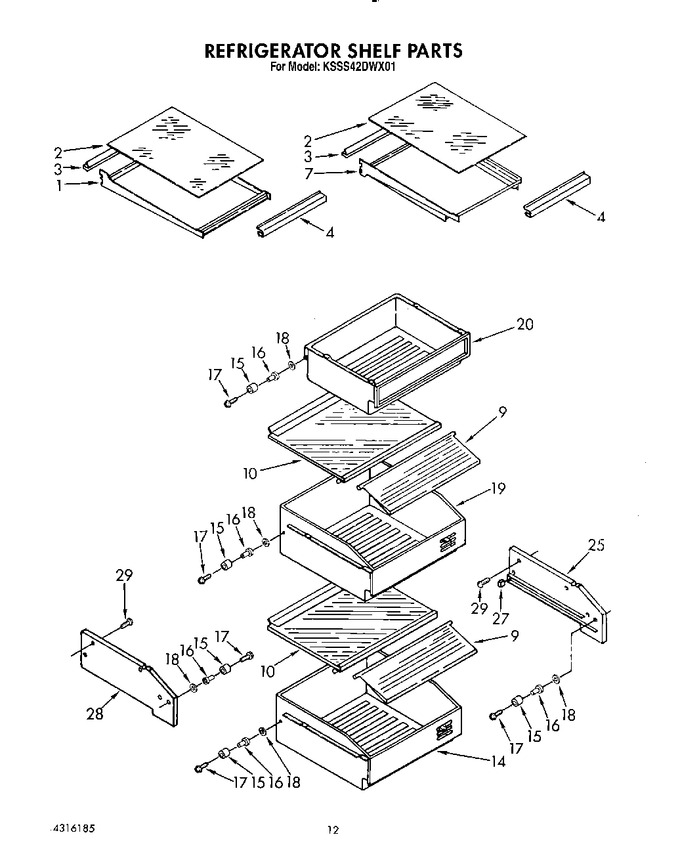 Diagram for KSSS42DWX01