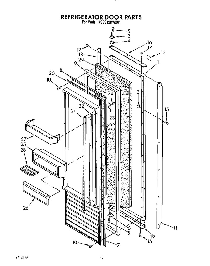 Diagram for KSSS42DWX01