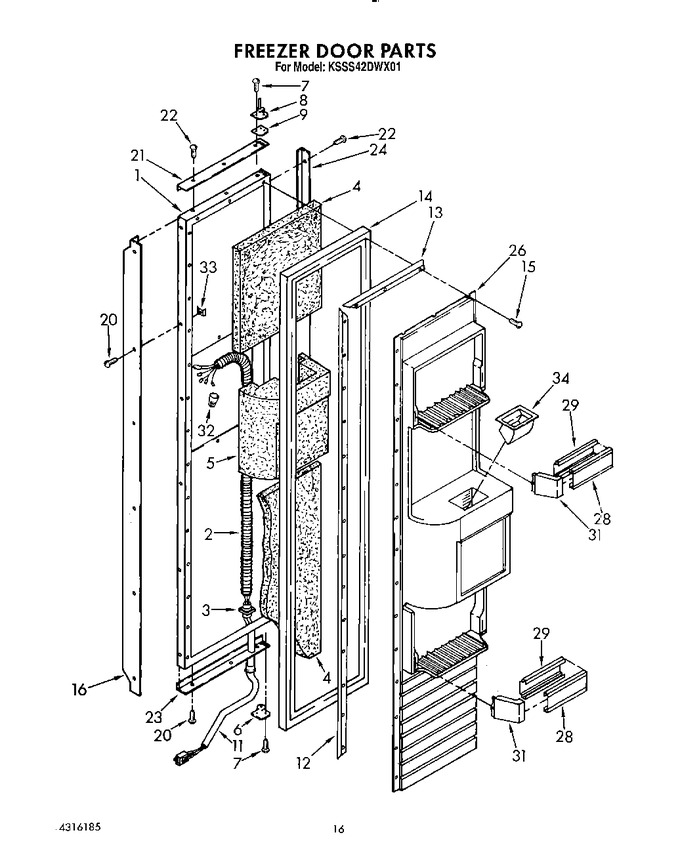 Diagram for KSSS42DWX01