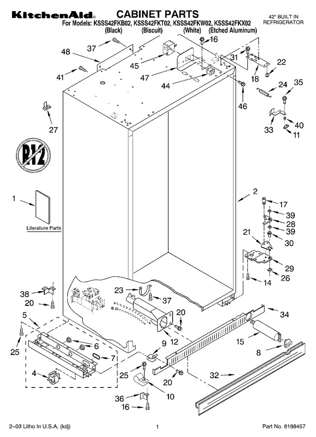 Diagram for KSSS42FKX02