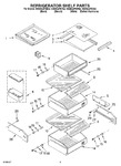 Diagram for 07 - Refrigerator Shelf Parts