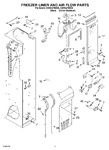 Diagram for 08 - Freezer Liner And Air Flow Parts