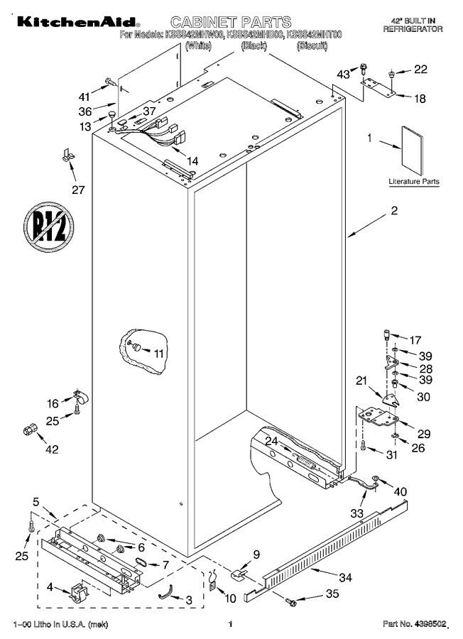 Diagram for KSSS42MHW00