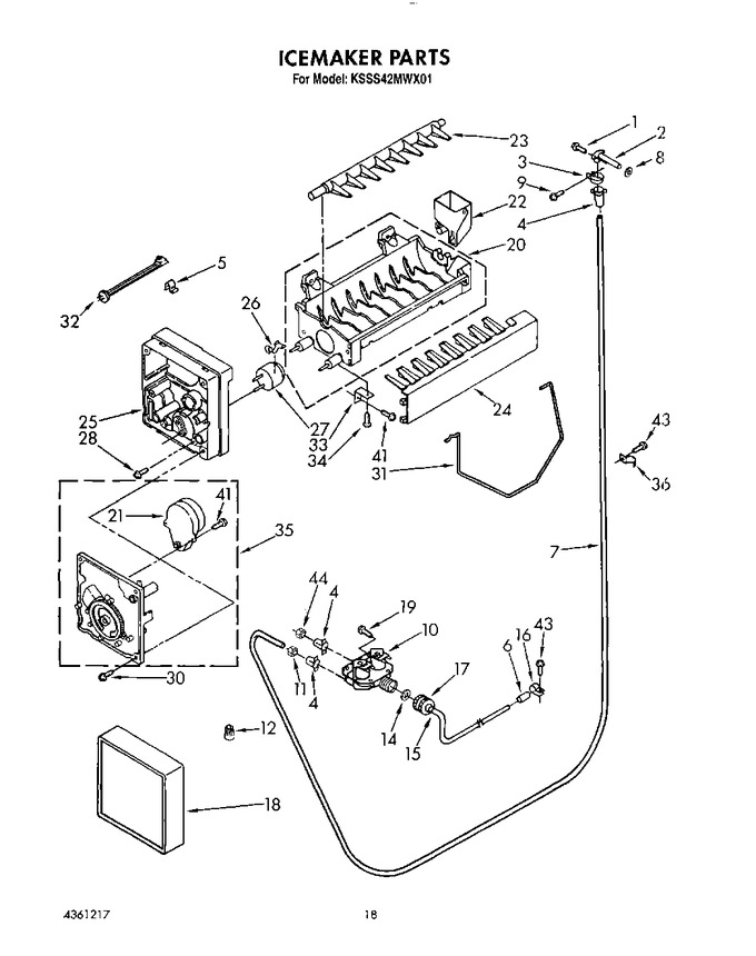 Diagram for KSSS42MWX01