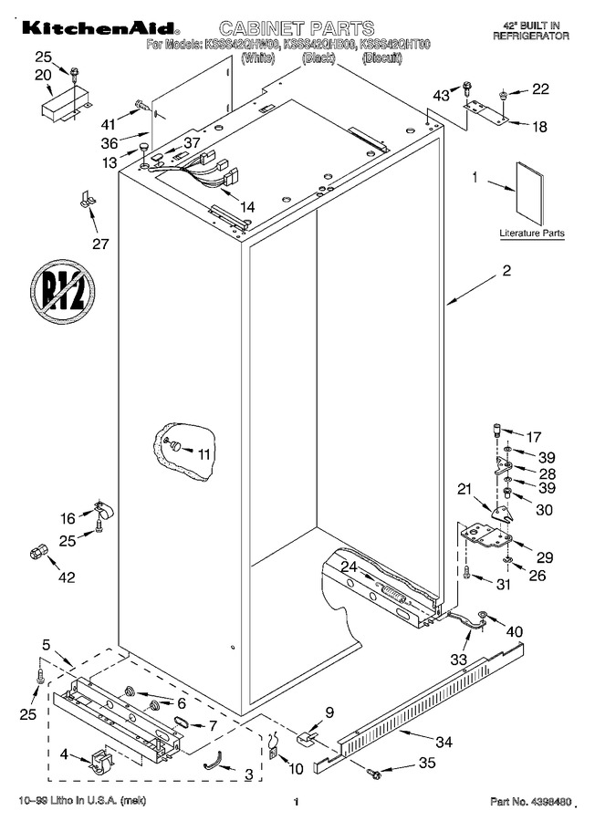 Diagram for KSSS42QHW00