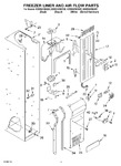 Diagram for 08 - Freezer Liner And Air Flow Parts