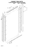 Diagram for 02 - Cabinet Trim Parts