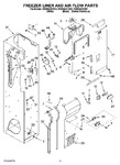 Diagram for 08 - Freezer Liner And Air Flow Parts