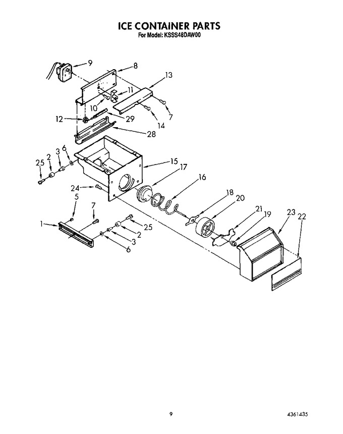 Diagram for KSSS48DAW00