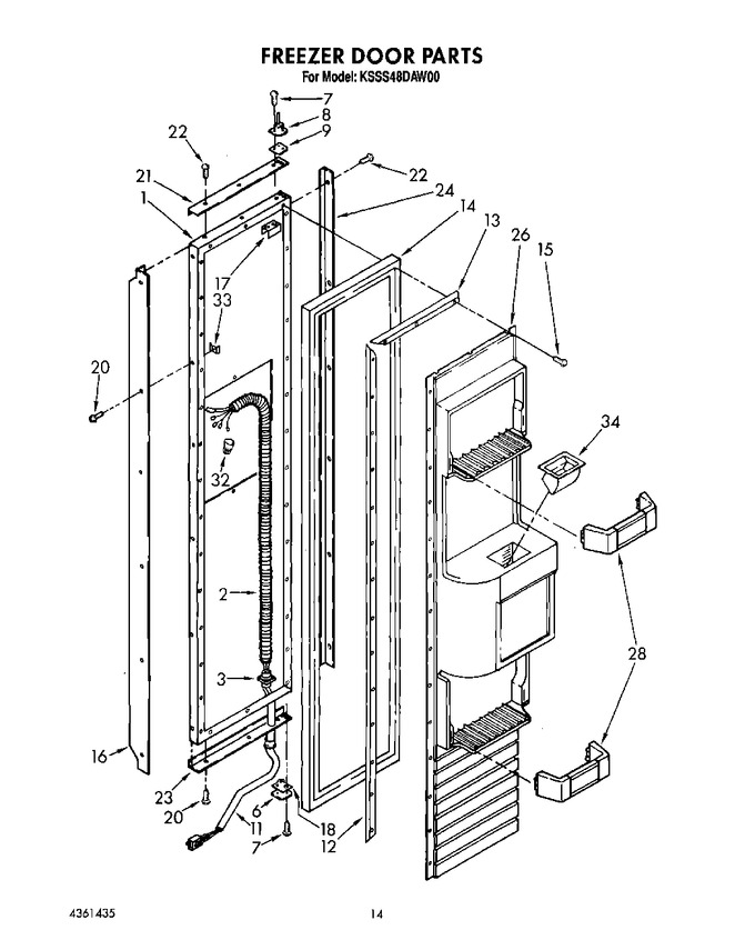 Diagram for KSSS48DAW00