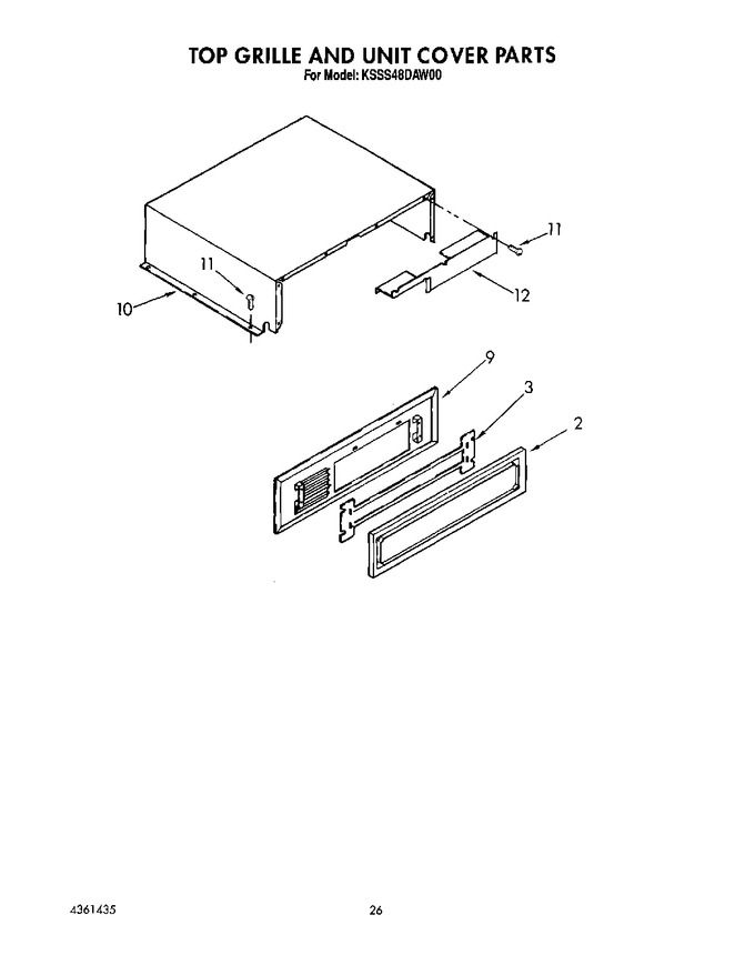 Diagram for KSSS48DAW00
