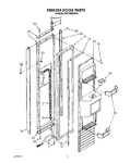 Diagram for 10 - Freezer Door