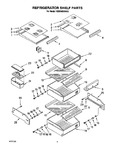 Diagram for 06 - Refrigerator Shelf