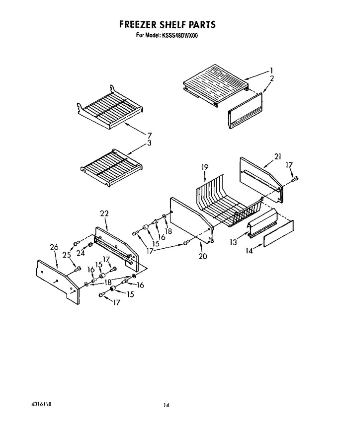 Diagram for KSSS48DWX00