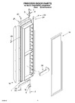 Diagram for 10 - Freezer Door Parts