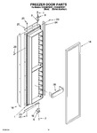 Diagram for 10 - Freezer Door Parts