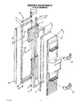 Diagram for 11 - Freezer Door