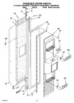 Diagram for 11 - Freezer Door Parts