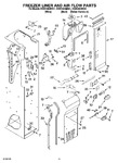 Diagram for 08 - Freezer Liner And Air Flow Parts