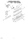 Diagram for 05 - Control Panel Parts