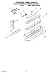 Diagram for 05 - Control Panel Parts