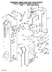 Diagram for 08 - Freezer Liner And Air Flow Parts