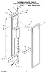 Diagram for 11 - Freezer Door Parts